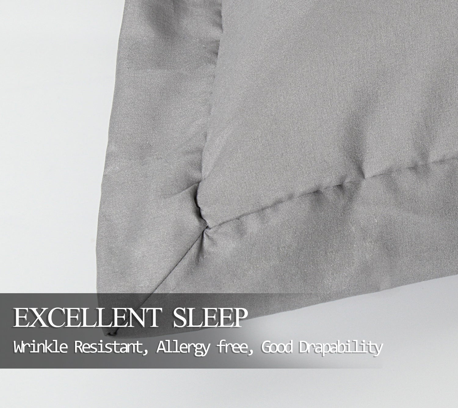 Closeout - 7 Piece Microfiber Ruffle and Patchwork Comforter Set